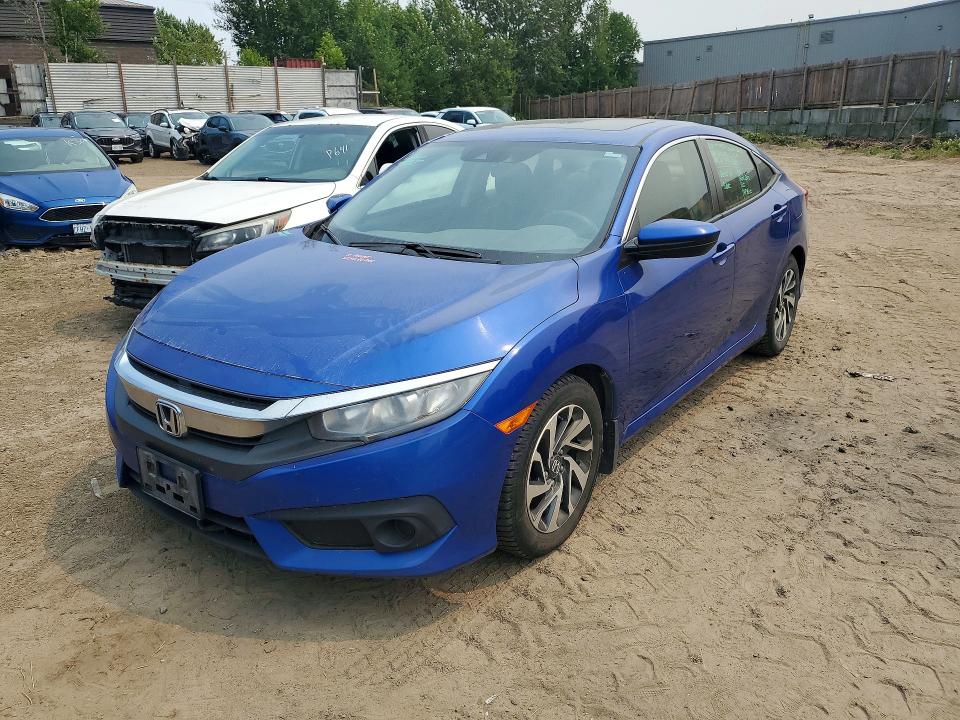 60561656 :رقم المزاد ، 2HGFC2F87JH013532 vin ، 2018 Honda Civic مزاد بيع
