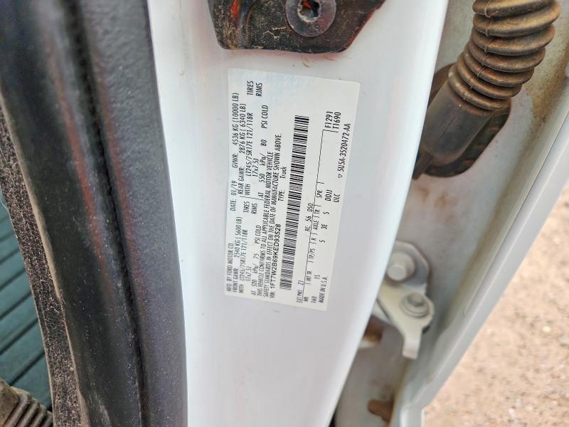 Auction sale of the 2019 Ford F250, vin: 1FT7W2B69KED93528, lot number: 63345026
