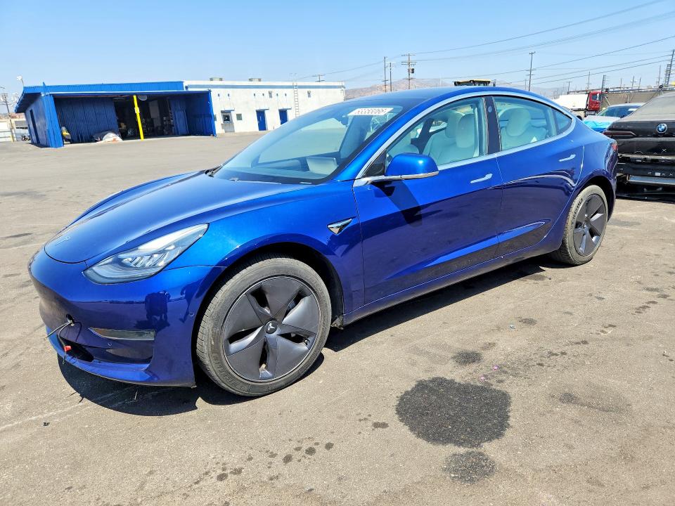 Продажа на аукционе авто 2020 Tesla Model 3, vin: 5YJ3E1EAXLF615151, номер лота: 63355066