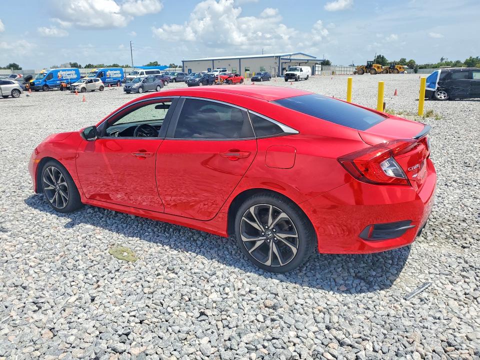 Продаж на аукціоні авто 2020 Honda Civic, vin: 2HGFC2F86LH548337, номер лоту: 61699366