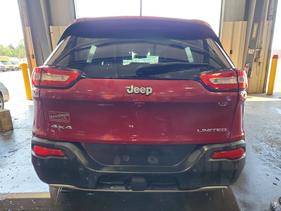 61481206 :رقم المزاد ، 1C4PJMDB6FW552297 vin ، 2015 Jeep Cherokee مزاد بيع