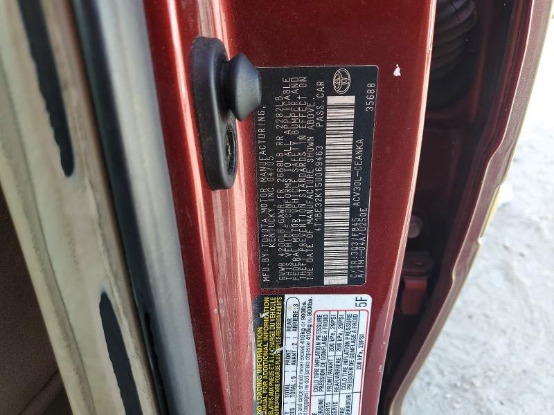 2005 Toyota Camry მანქანა იყიდება აუქციონზე, vin: 4T1BE32K15U069463, აუქციონის ნომერი: 60216806