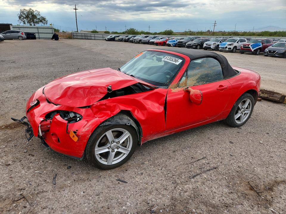 61355266 :رقم المزاد ، JM1NC25F460120835 vin ، 2006 Mazda Mx-5 Miata مزاد بيع