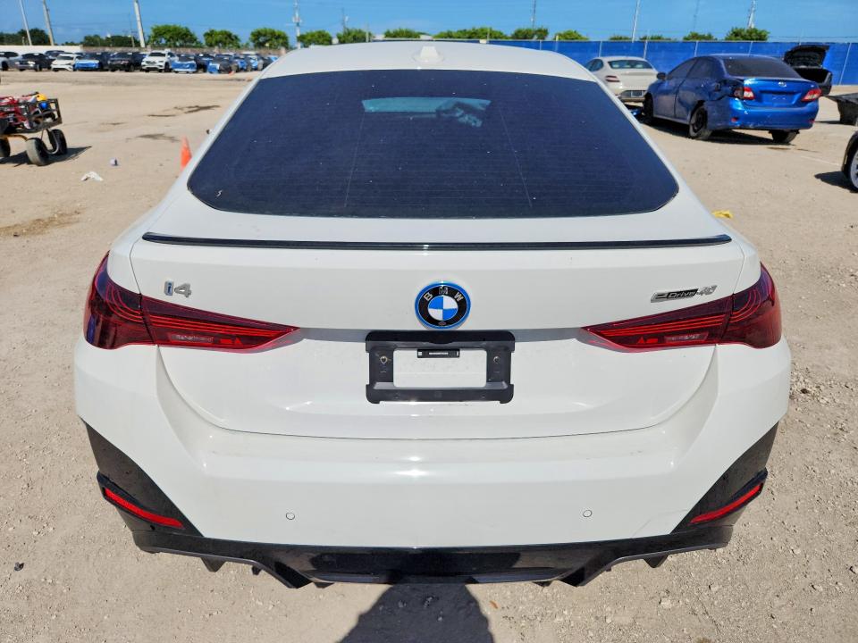 62136936 :رقم المزاد ، WBY23HD06SFV63366 vin ، 2025 Bmw I4 مزاد بيع