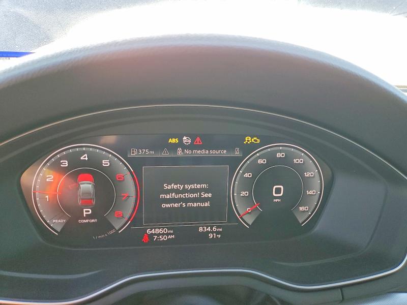 Продажа на аукционе авто 2020 Audi A4, vin: WAUHMAF40LN007607, номер лота: 61974256