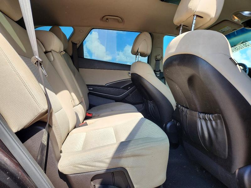 56193976 :رقم المزاد ، KM8SM4HF3HU178160 vin ، 2017 Hyundai Santa Fe مزاد بيع