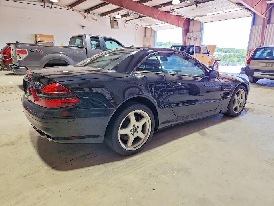 2004 Mercedes-benz Sl მანქანა იყიდება აუქციონზე, vin: WDBSK74F34F069941, აუქციონის ნომერი: 62307906