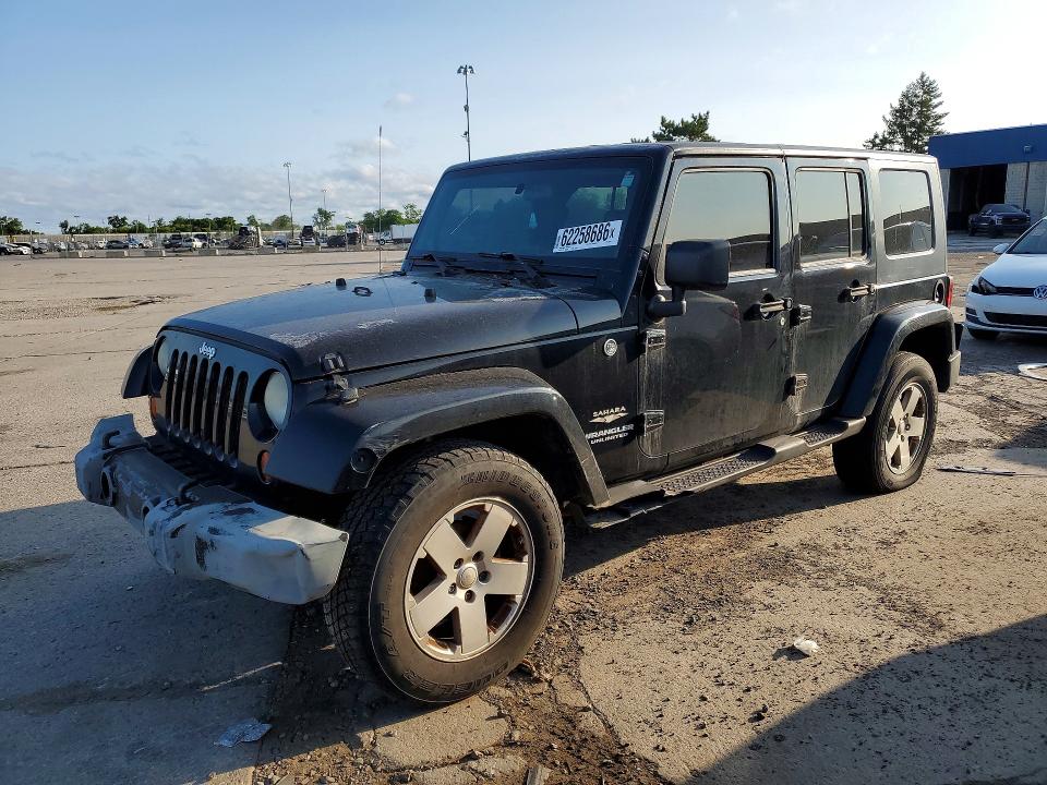 2008 Jeep Wrangler Unlimited მანქანა იყიდება აუქციონზე, vin: 1J4GA59108L552770, აუქციონის ნომერი: 62258686