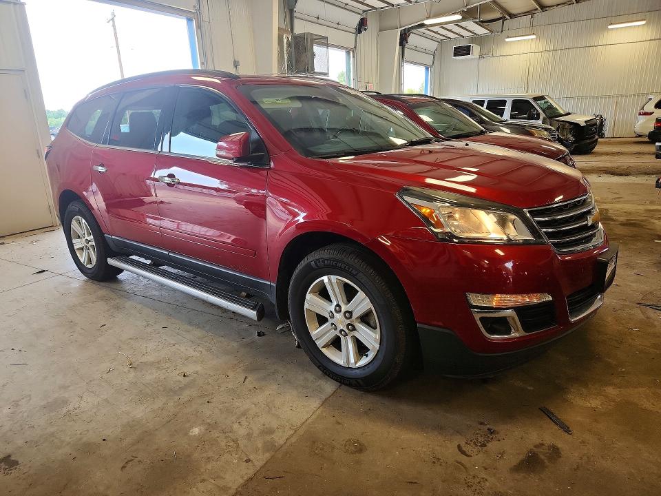 61220596 :رقم المزاد ، 1GNKRHKD8EJ303534 vin ، 2014 Chevrolet Traverse مزاد بيع