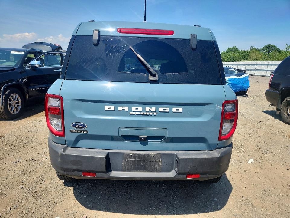 2021 Ford Bronco Sport მანქანა იყიდება აუქციონზე, vin: 3FMCR9B61MRA94495, აუქციონის ნომერი: 59660546