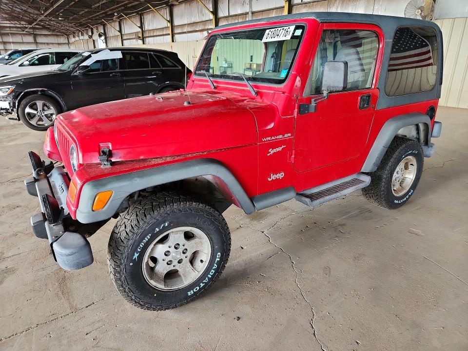 Auction sale of the 2002 Jeep Wrangler / Tj, vin: 1J4FA49S62P770761, lot number: 61804716