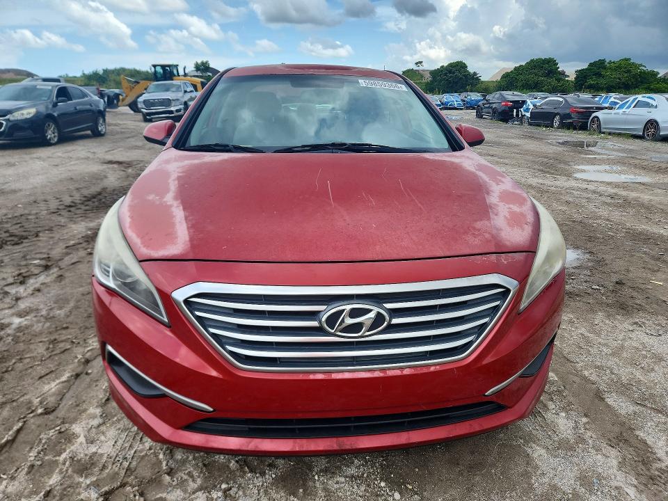 Auction sale of the 2017 Hyundai Sonata, vin: 5NPE24AF1HH522614, lot number: 59859366