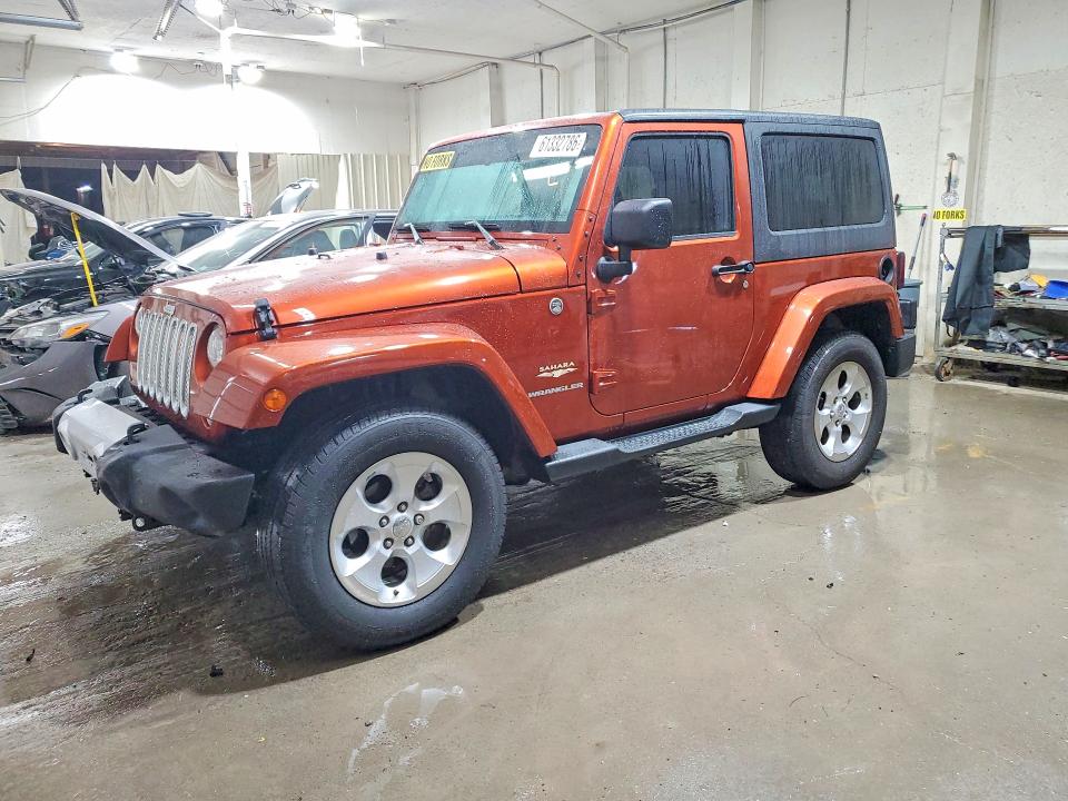 2014 Jeep Wrangler მანქანა იყიდება აუქციონზე, vin: 1C4AJWBG5EL164722, აუქციონის ნომერი: 61332786
