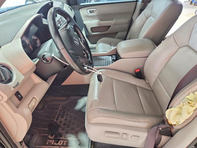 59640076 :رقم المزاد ، 5FNYF4H79FB019618 vin ، 2015 Honda Pilot Exl مزاد بيع