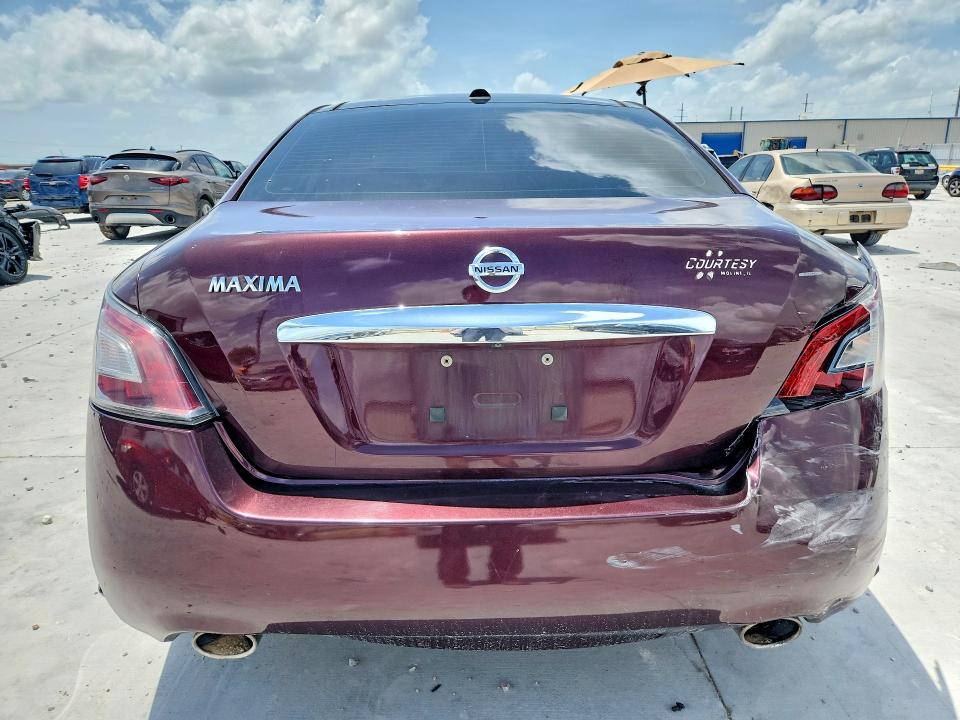 61562376 :رقم المزاد ، 1N4AA5AP5EC477965 vin ، 2014 Nissan Maxima مزاد بيع