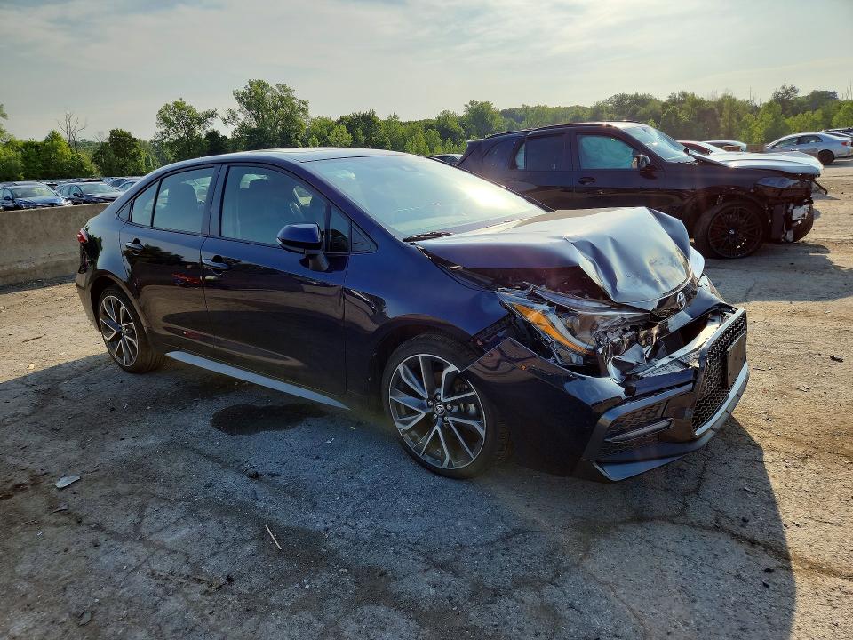 2020 Toyota Corolla მანქანა იყიდება აუქციონზე, vin: JTDP4RCEXLJ007258, აუქციონის ნომერი: 58939896