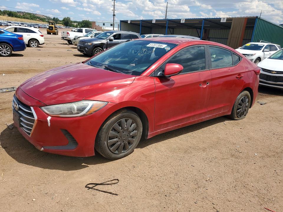 Продаж на аукціоні авто 2017 Hyundai Elantra, vin: KMHD84LFXHU068579, номер лоту: 61207386
