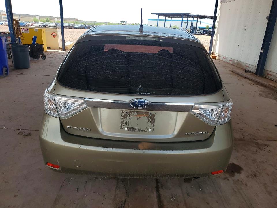 2008 Subaru Impreza მანქანა იყიდება აუქციონზე, vin: JF1GH61608G804191, აუქციონის ნომერი: 62081886