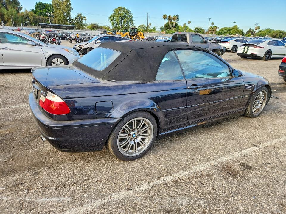 62063256 :رقم المزاد ، WBSBR93471EX20765 vin ، 2001 Bmw M3 مزاد بيع