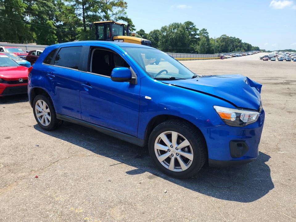 2015 Mitsubishi Outlander Sport მანქანა იყიდება აუქციონზე, vin: 4A4AP3AU9FE004376, აუქციონის ნომერი: 58819516