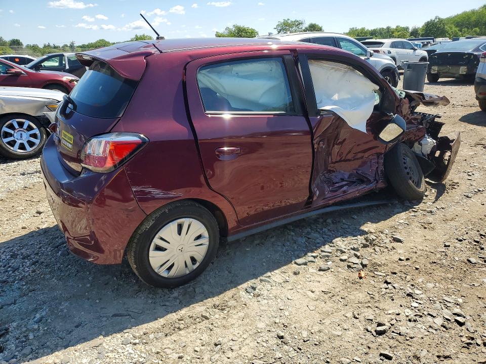 Продажа на аукционе авто 2024 Mitsubishi Mirage, vin: ML32AUHJ2RH014333, номер лота: 62126556