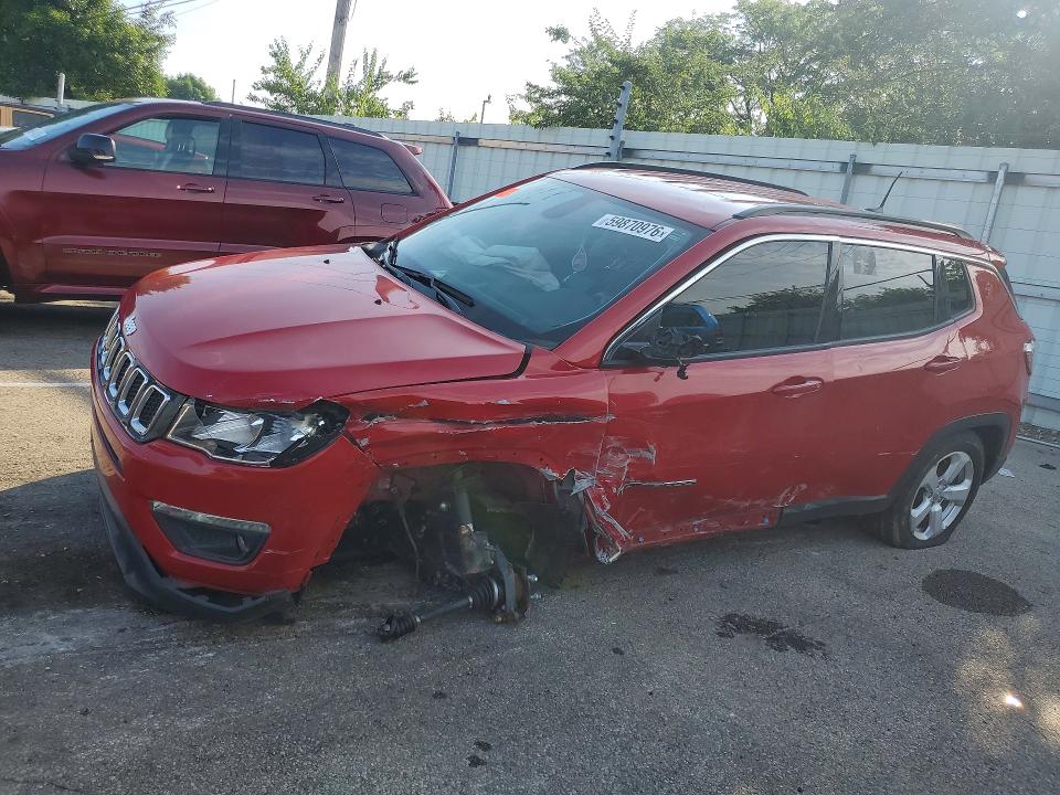 Продаж на аукціоні авто 2021 Jeep Compass, vin: 3C4NJCBB0MT600464, номер лоту: 59870976