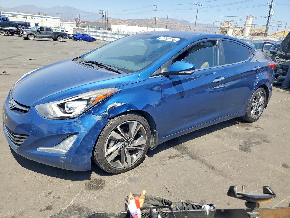Auction sale of the 2015 Hyundai Elantra, vin: KMHDH4AE3FU322172, lot number: 60790036