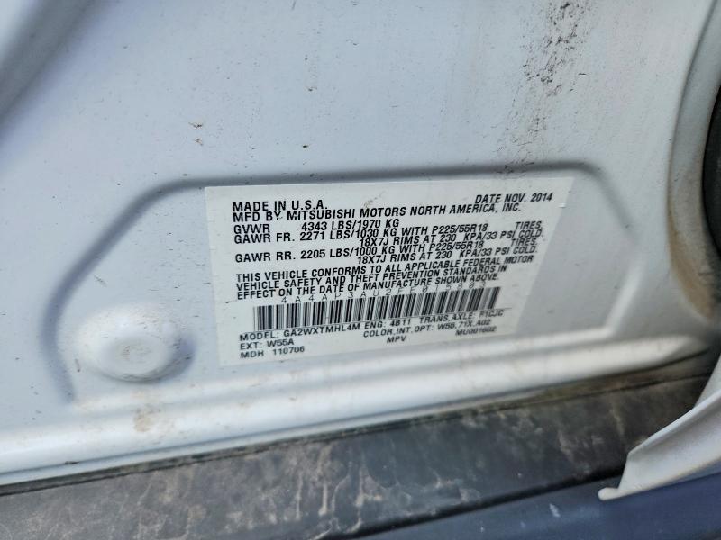 Продаж на аукціоні авто 2015 Mitsubishi Outlander Sport, vin: 4A4AP3AU2FE015803, номер лоту: 61390346