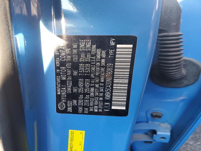 Продажа на аукционе авто 2022 Hyundai Kona, vin: KM8K5CA30NU790819, номер лота: 63014006