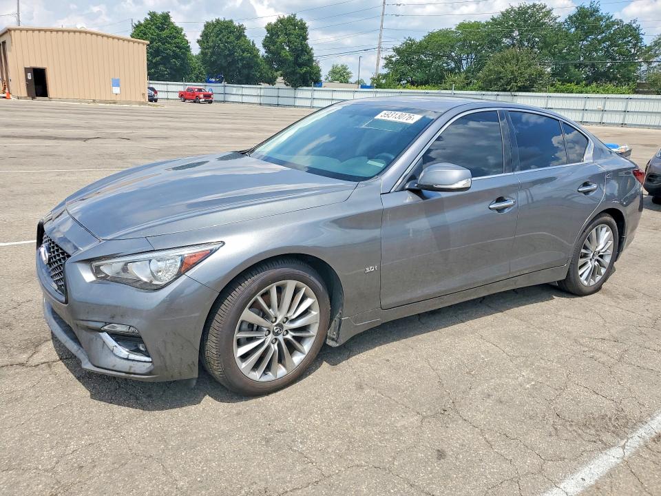 2019 Infiniti Q50 მანქანა იყიდება აუქციონზე, vin: JN1EV7AR4KM594197, აუქციონის ნომერი: 59313076