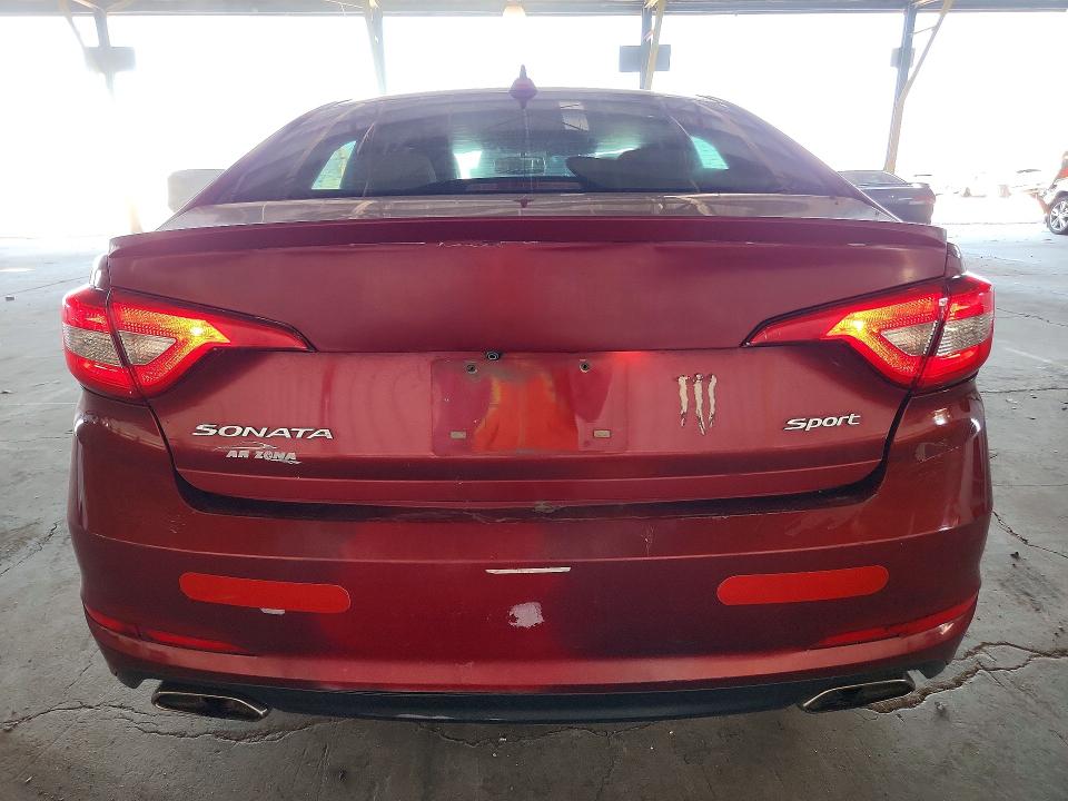 59892506 :رقم المزاد ، 5NPE34AF8FH119837 vin ، 2015 Hyundai Sonata مزاد بيع