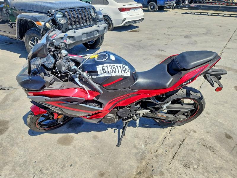 61351146 :رقم المزاد ، ML5EXGJ13RDA12910 vin ، 2024 Kawasaki Ex500 مزاد بيع