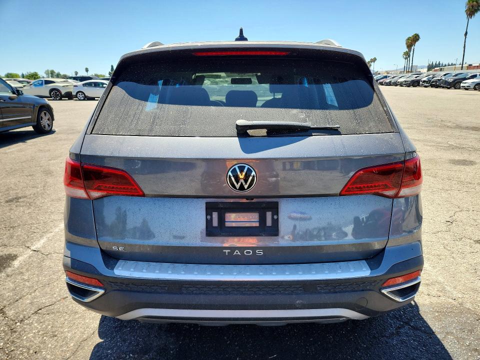 Продажа на аукционе авто 2022 Volkswagen Taos, vin: 3VVRX7B28NM066666, номер лота: 61933556