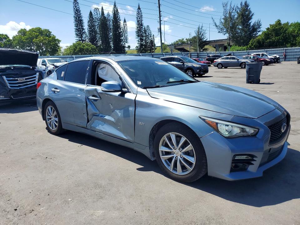 2017 Infiniti Q50 მანქანა იყიდება აუქციონზე, vin: JN1EV7AR8HM832593, აუქციონის ნომერი: 61849536