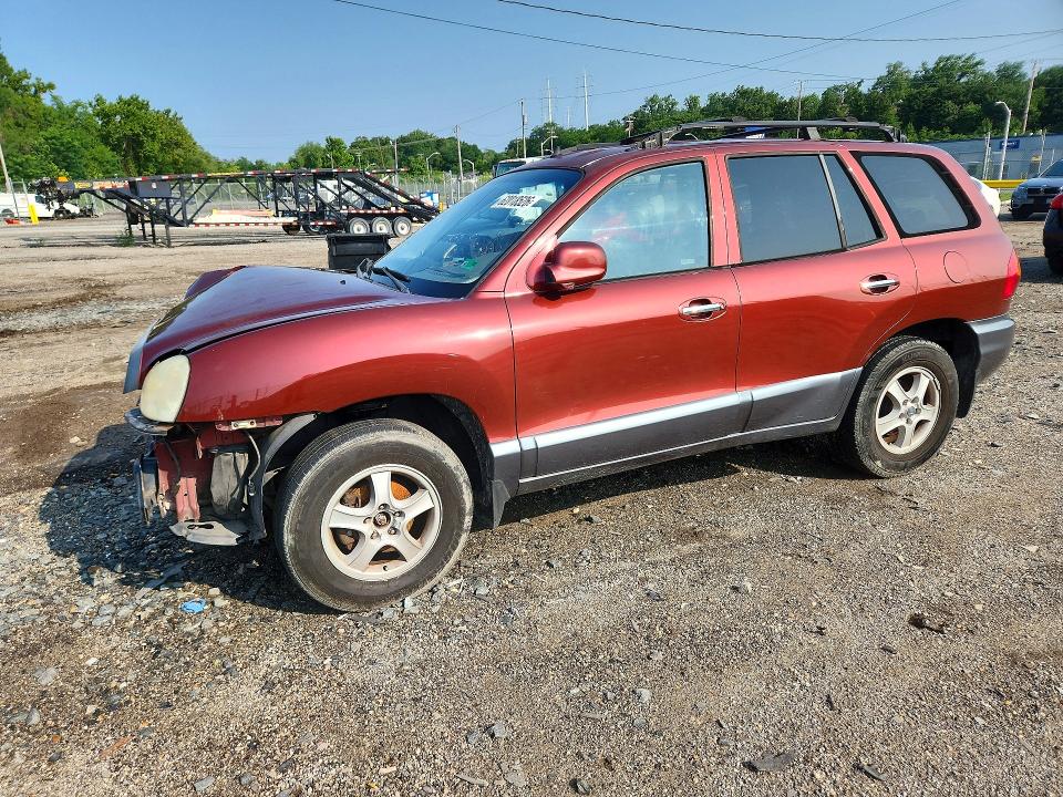 2002 Hyundai Santa Fegl მანქანა იყიდება აუქციონზე, vin: KM8SC13D32U189741, აუქციონის ნომერი: 62018526