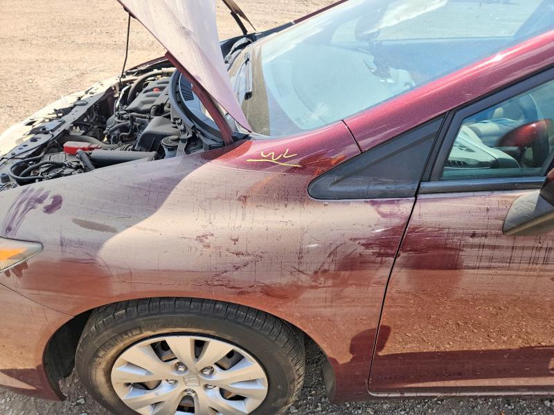 2012 Honda Civic მანქანა იყიდება აუქციონზე, vin: 19XFB2F55CE093340, აუქციონის ნომერი: 60262826