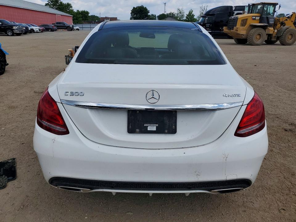 2017 Mercedes-benz C მანქანა იყიდება აუქციონზე, vin: 55SWF4KB3HU212319, აუქციონის ნომერი: 60118986