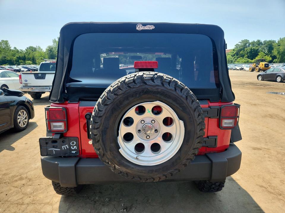 Продажа на аукционе авто 2008 Jeep Wrangler, vin: 1J4FA24188L635056, номер лота: 62137126
