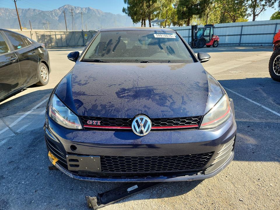 Продаж на аукціоні авто 2017 Volkswagen Gti, vin: 3VW447AU4HM060210, номер лоту: 59910076