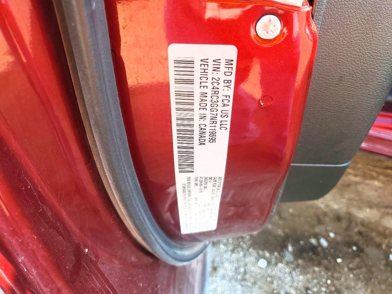 Aukcja sprzedaży 2022 Chrysler Pacifica, vin: 2C4RC3GG7NR119695, numer aukcji: 60783936