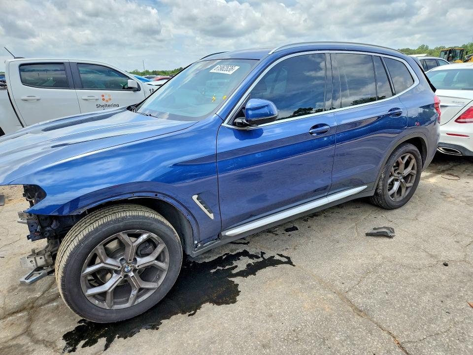 2021 Bmw X3 მანქანა იყიდება აუქციონზე, vin: 5UXTY3C0XM9E39485, აუქციონის ნომერი: 61962636
