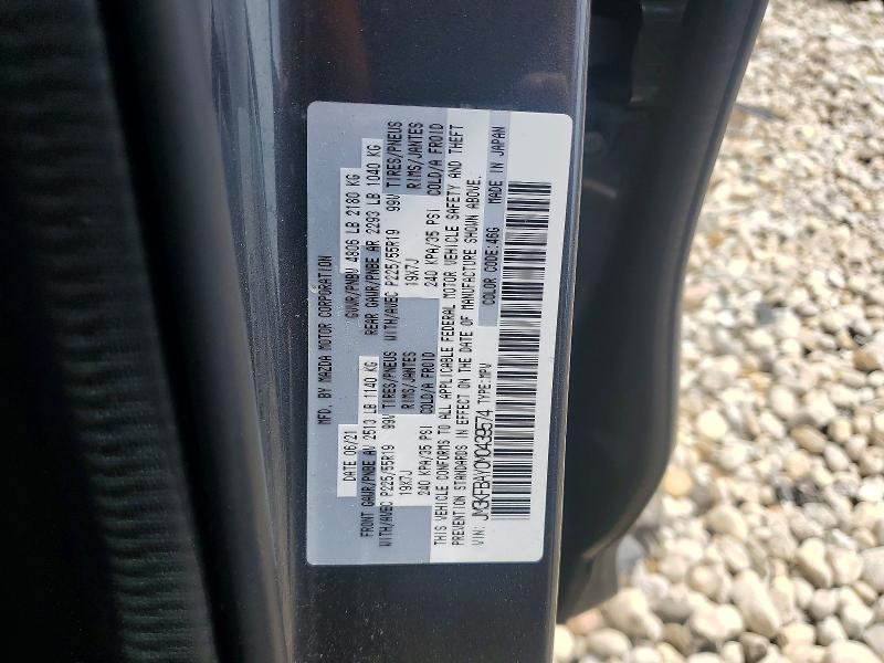 Aukcja sprzedaży 2021 Mazda Cx-5, vin: JM3KFBAY0M0439574, numer aukcji: 60013226