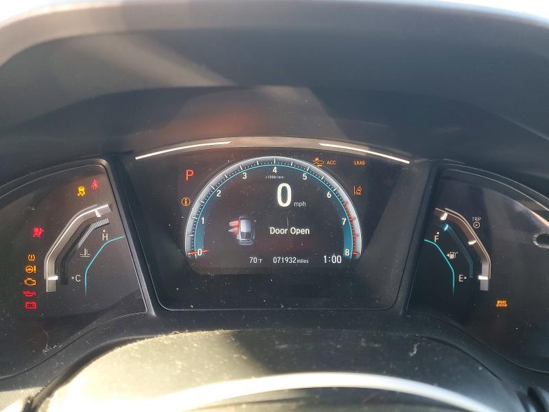 2020 Honda Civic მანქანა იყიდება აუქციონზე, vin: SHHFK7H39LU412546, აუქციონის ნომერი: 63298926