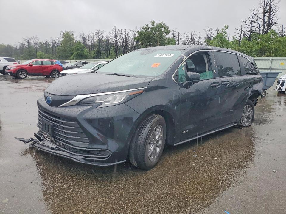 Продаж на аукціоні авто 2021 Toyota Sienna, vin: 5TDKRKEC9MS047835, номер лоту: 59617586