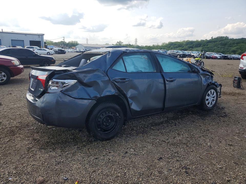62156876 :رقم المزاد ، 2T1BPRHE7FC238399 vin ، 2015 Toyota Corolla مزاد بيع