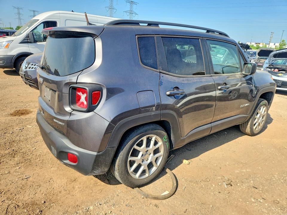 58927266 :رقم المزاد ، ZACNJBAB4KPJ92421 vin ، 2019 Jeep Renegade مزاد بيع