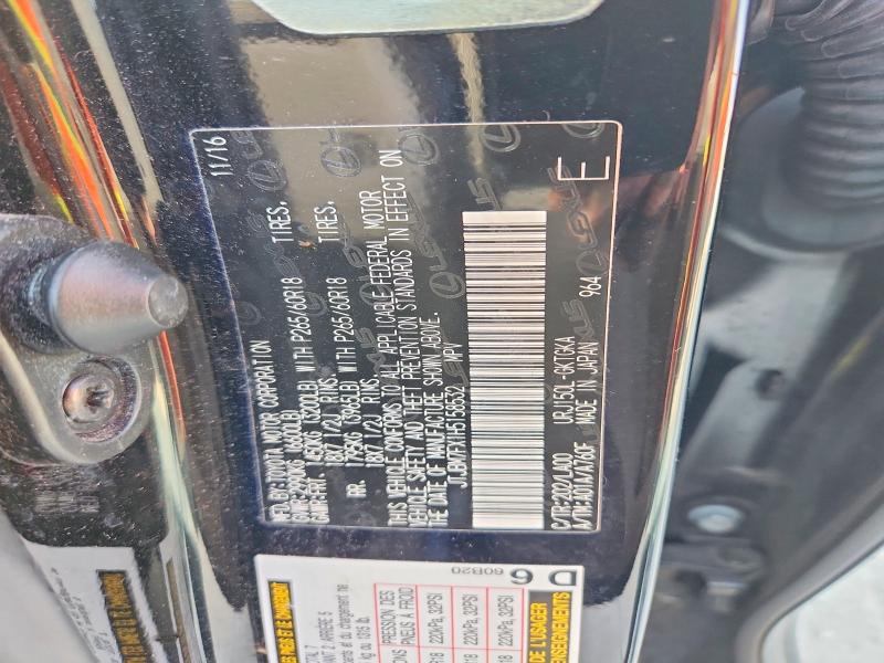 60900686 :رقم المزاد ، JTJBM7FX1H5158532 vin ، 2017 Lexus Gx مزاد بيع