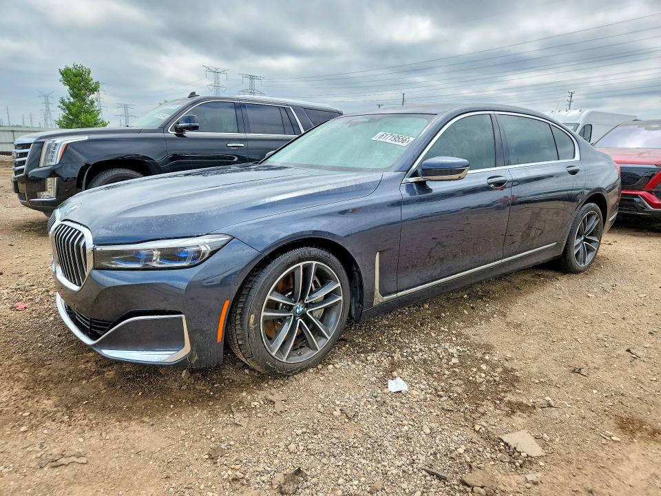 61719556 :رقم المزاد ، WBA7U2C02LGM26985 vin ، 2020 Bmw 750 مزاد بيع