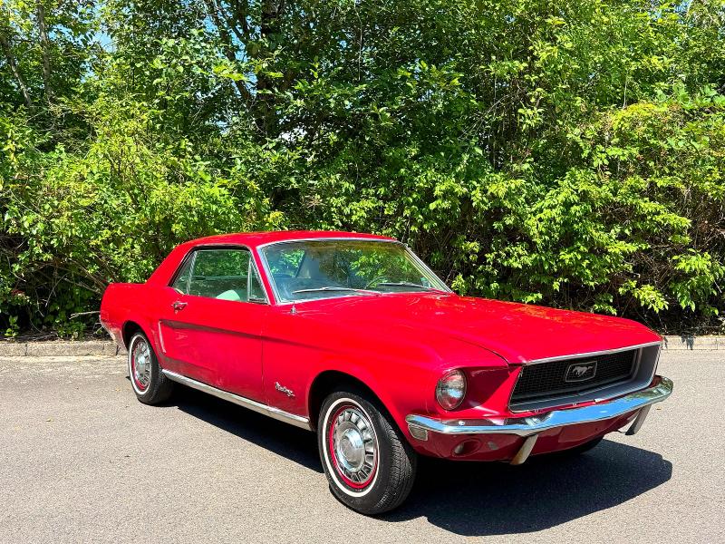 1968 Ford Mustang 2d მანქანა იყიდება აუქციონზე, vin: 8R01C104290, აუქციონის ნომერი: 61622916