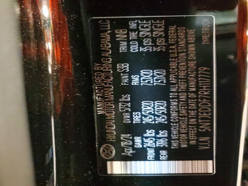 Продаж на аукціоні авто 2024 Hyundai Santa Cruz, vin: 5NTJEDDF7RH117779, номер лоту: 61405816
